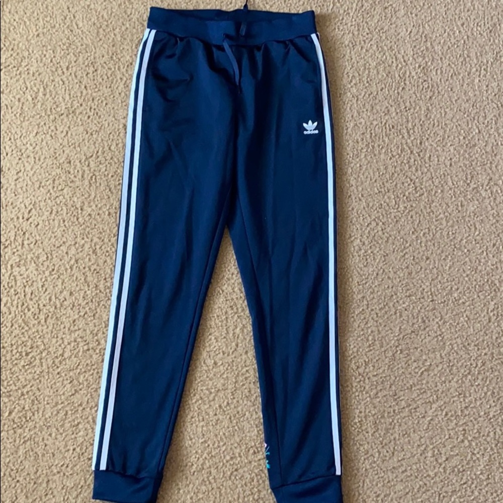 Navy blue sweatpants